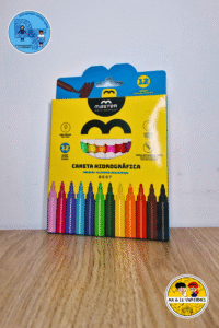 Caneta Hidrográfica (12 Cores)