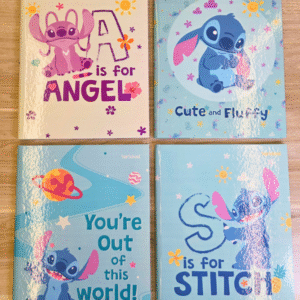 Caderno Brochurão (80 FLS) Coleção Stitch & Angel