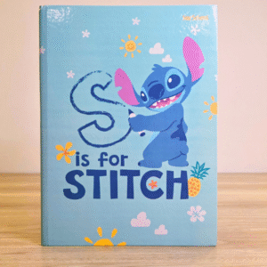 Caderno Brochurão (80 FLS) Coleção Stitch & Angel - S de Stitch