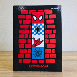Caderno Brochurão (80 FLS) Coleção Homem-Aranha - Estilo Aranha