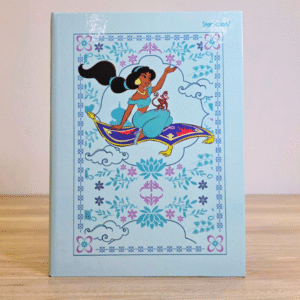 Caderno Brochurão (80 FLS) Coleção Princesas - Jasmine