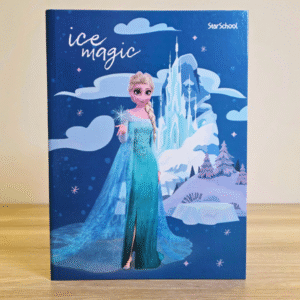 Caderno Brochurão (80 FLS) Coleção FROZEN - Elsa Castelo