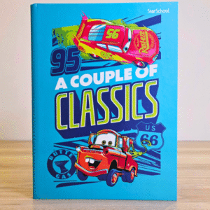 Caderno Brochurão (80 FLS) Coleção Carros - McQueen e Mate