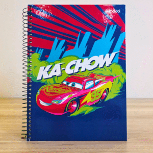 Caderno Universitário (80 FLS) Coleção Carros - McQueen