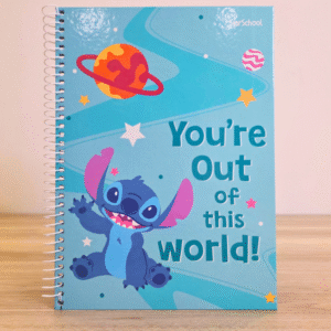 Caderno Universitário (80 FLS) Coleção Stitch & Angel - Stitch Espaço