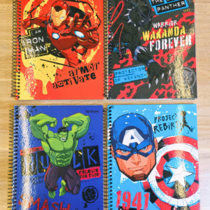 Caderno Universitário (80 FLS) Coleção Avengers