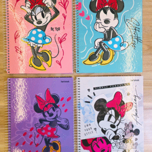 Caderno Universitário (80 FLS) Coleção Minnie Mouse