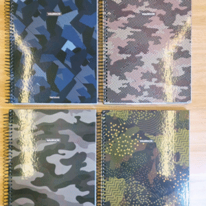 Caderno Universitário (160 FLS) Coleção Camuflado