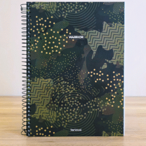 Caderno Universitário (160 FLS) Coleção Camuflado - Selva