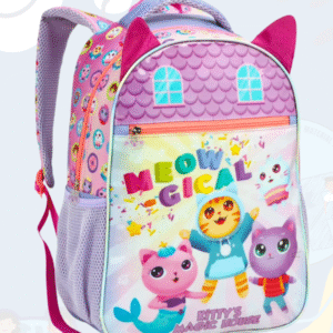 Mochila Infantil Femenina GATINHOS