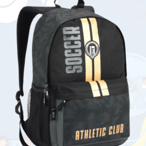 Mochila Juvenil Masculina SOCCER PRETA