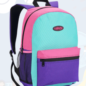 Mochila Juvenil Femenina FUN COLOR VERDE