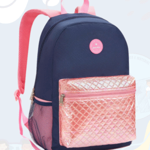 Mochila Juvenil Femenina BOLSO GLITTER MARINHO