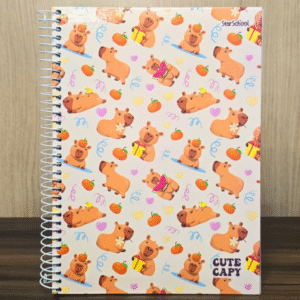 Caderno Universitário (160 FLS) Coleção Capivara - Capivara Stampa