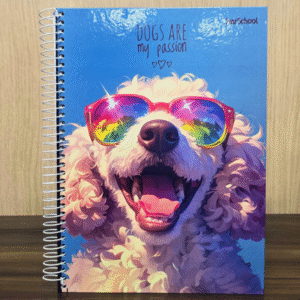 Caderno Universitário (160 FLS) Coleção Pet - Dog summer